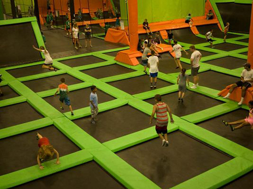 indoor trampoline park