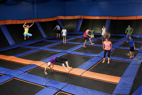 indoor trampoline park