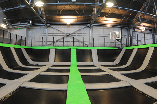 indoor trampoline park