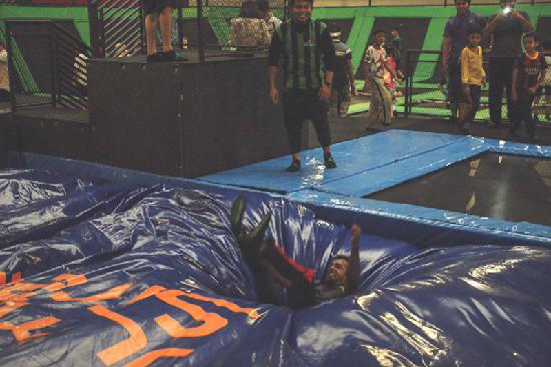 big air trampoline 