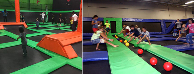 indoor trampoline park