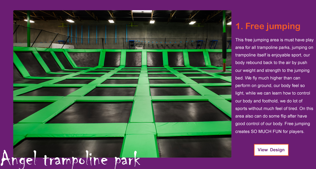 trampoline park suppliers